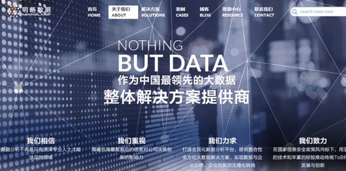 提供技术分析和应用解决方案,明略数据要成为中国大数据分析应用解决方案的独角兽